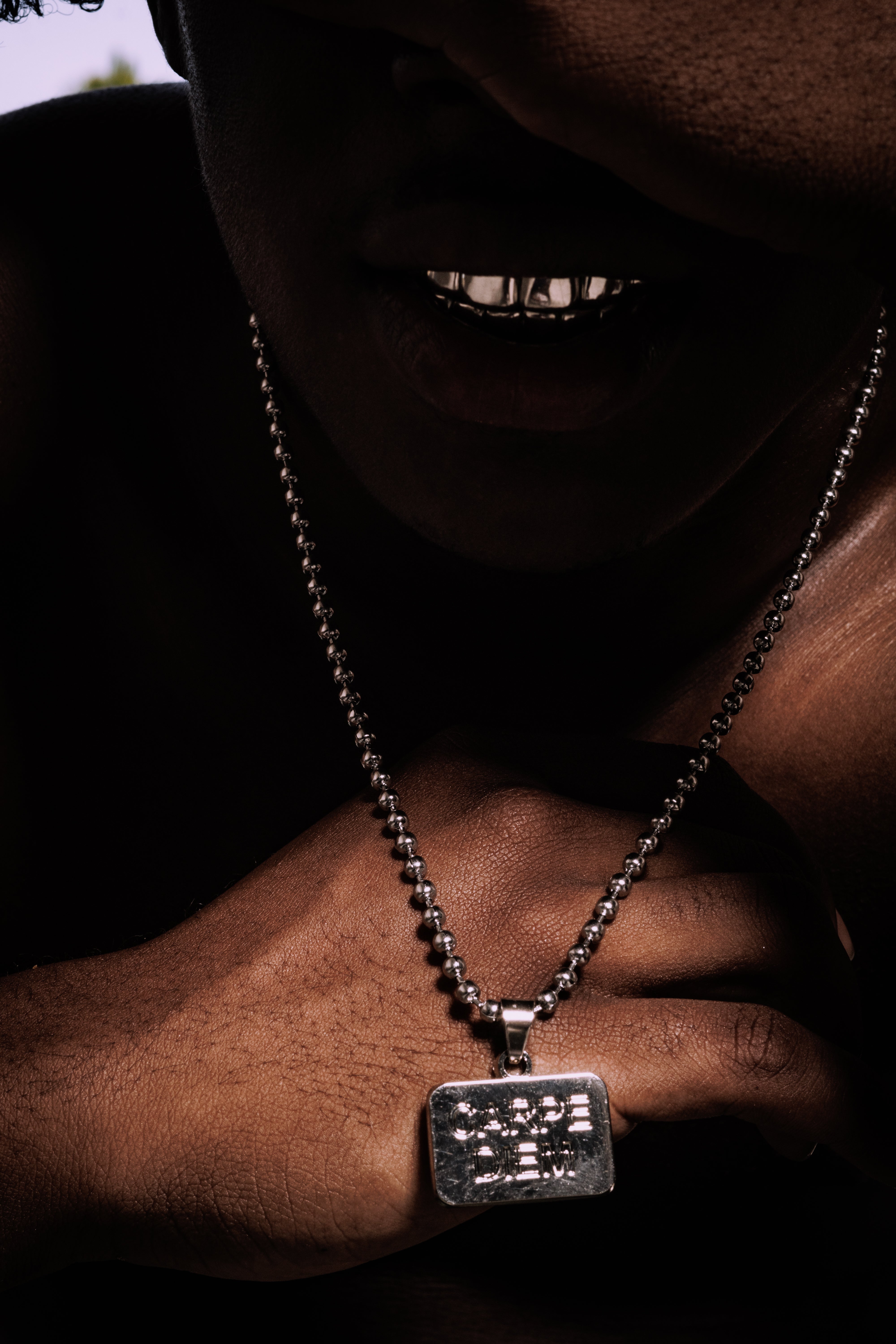 PLATE' CHAIN (SILVER)